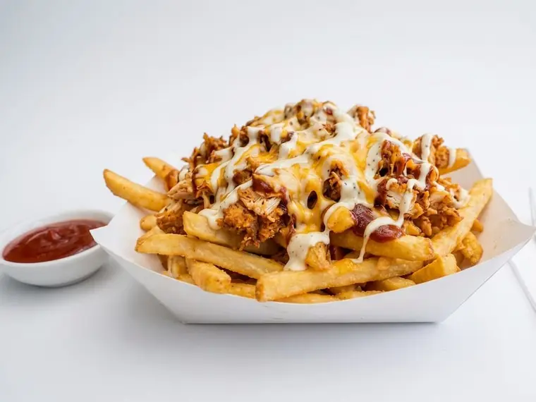 Chicken Loaded Fries at HR Cafe, Porur